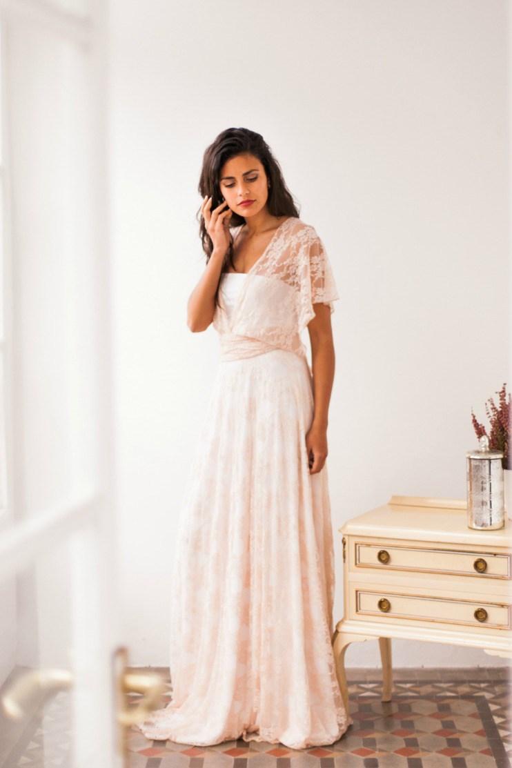 Vestido de novia para una boda romántica