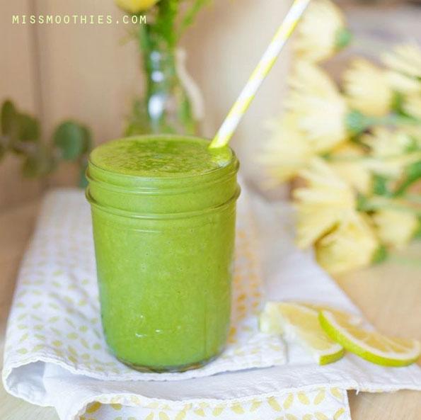 Batido verde contra el estreñimiento