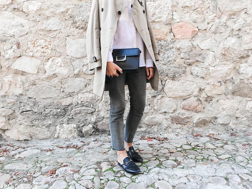 Trini | Equipment signature slim shirt Gucci Princetown loafers