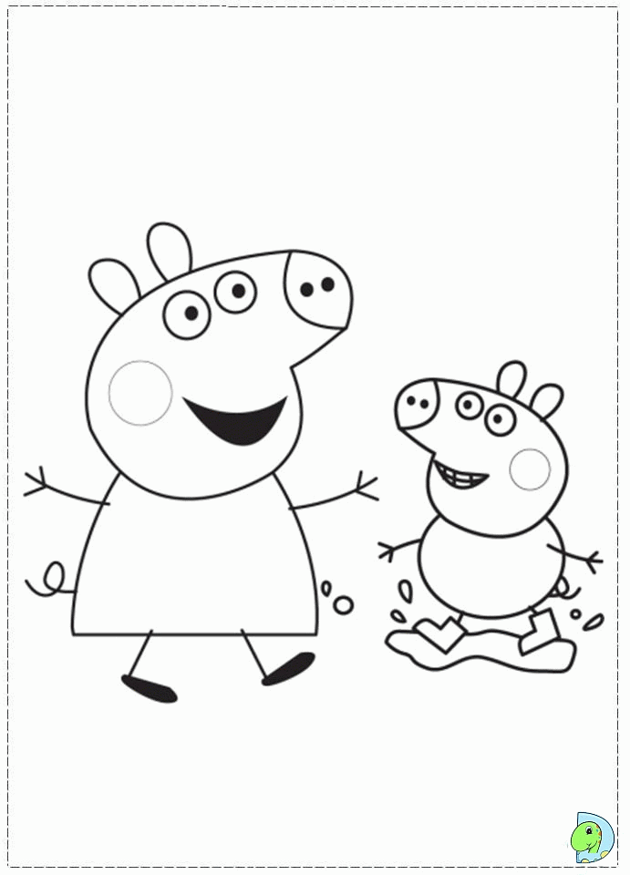 George PEPPA PIG para dibujar