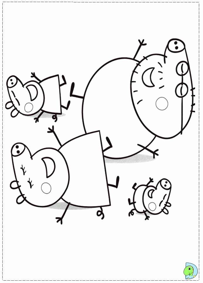 Todos PEPPA PIG Colorear