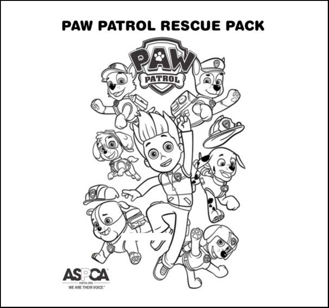 Aventura La Patrulla Canina Para Colorear