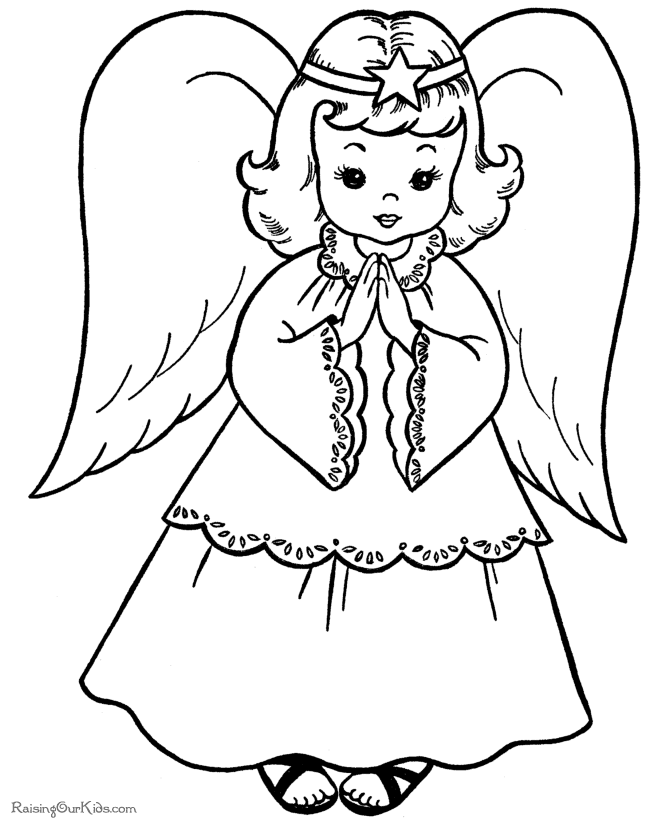 angel-navidad-para-colorear
