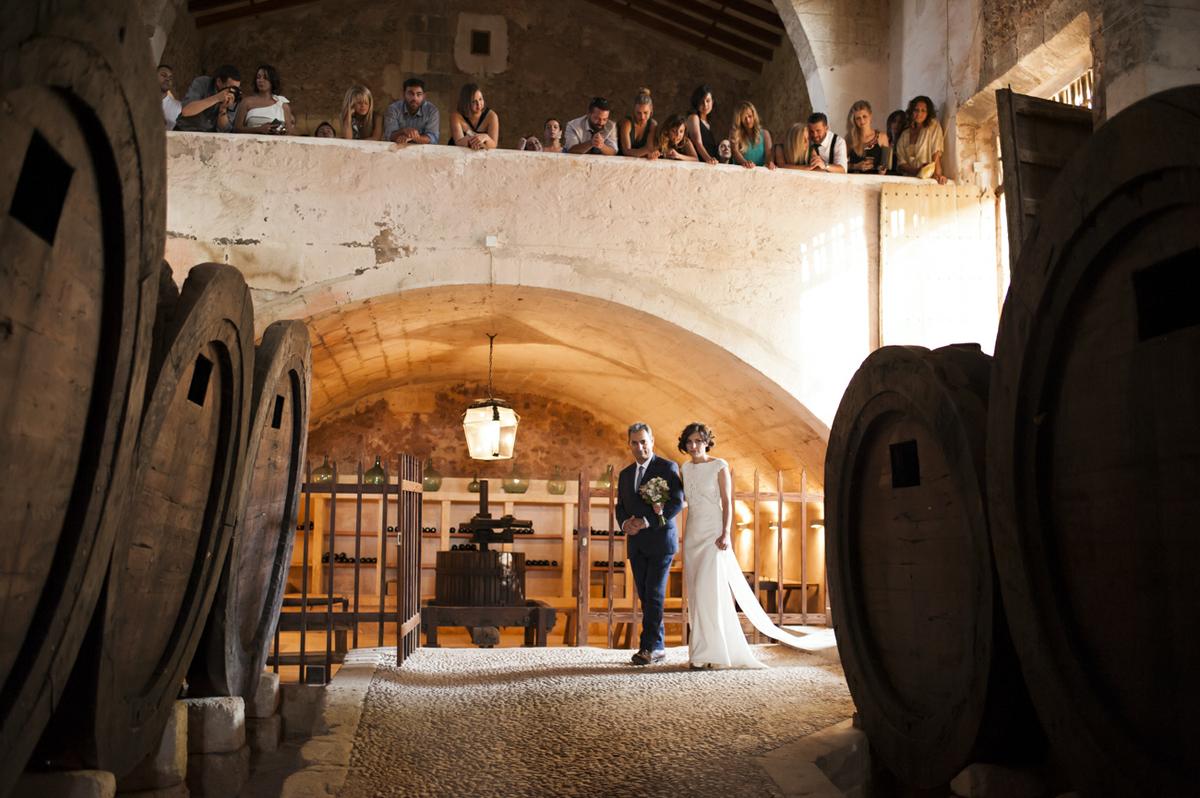 boda mallorca bodega