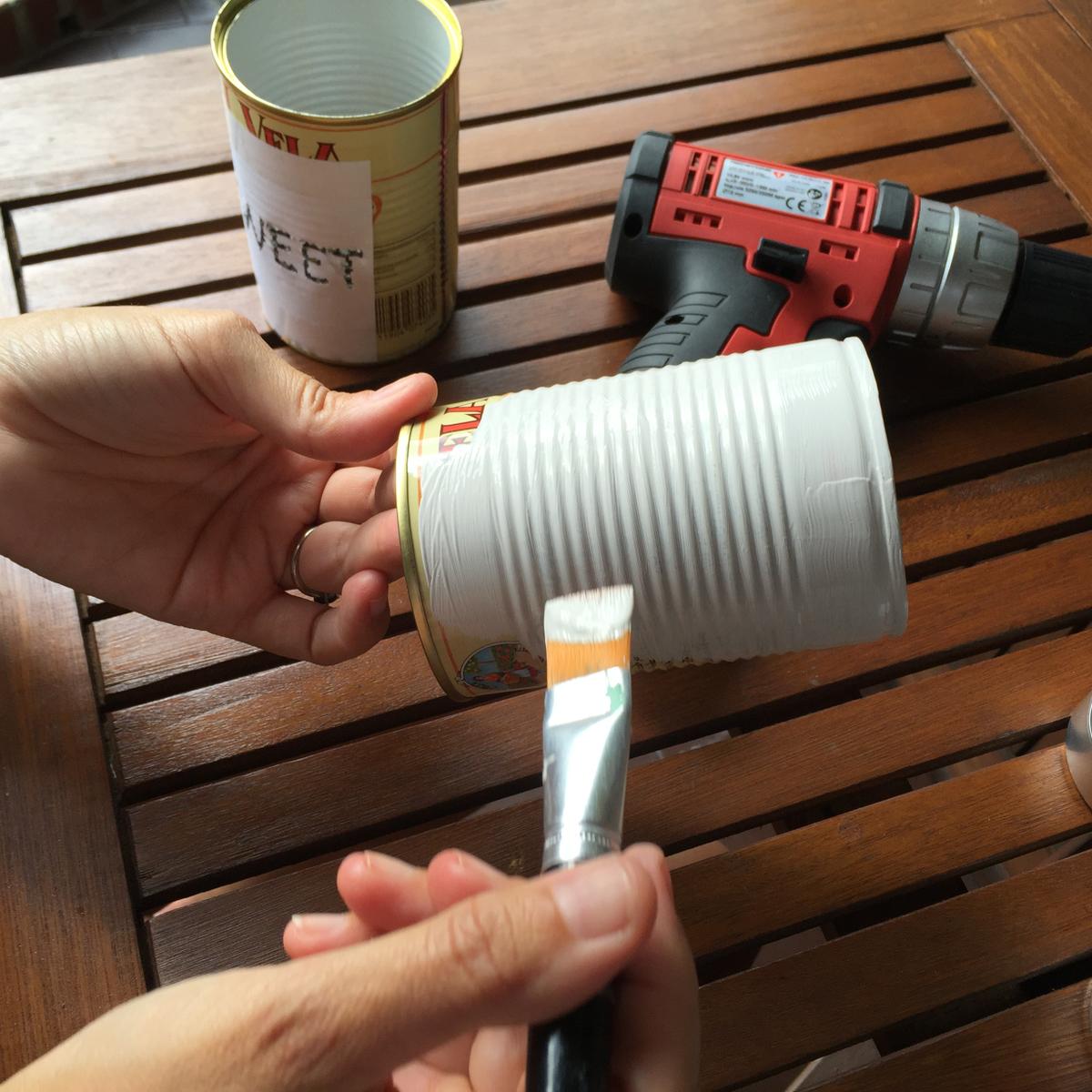 primera capa de pintura