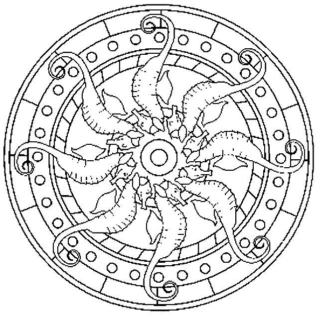 11 Imagen Mandalas Colorear