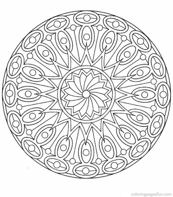 16 Imagen Mandalas Colorear