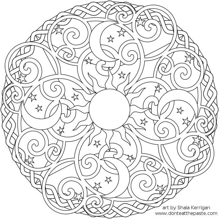 20 Imagen Mandalas Colorear