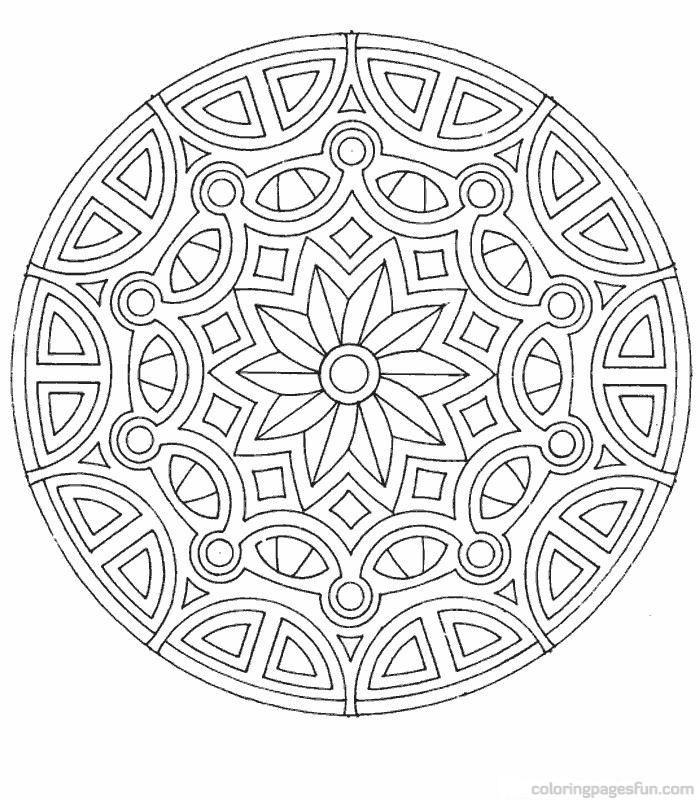 4 Imagen Mandalas Colorear
