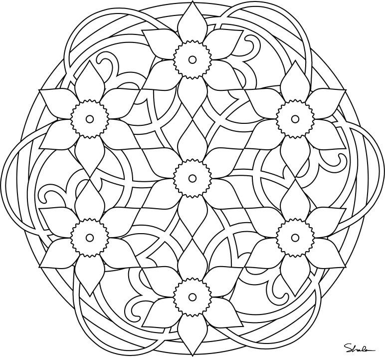 50 Imagen Mandalas Colorear