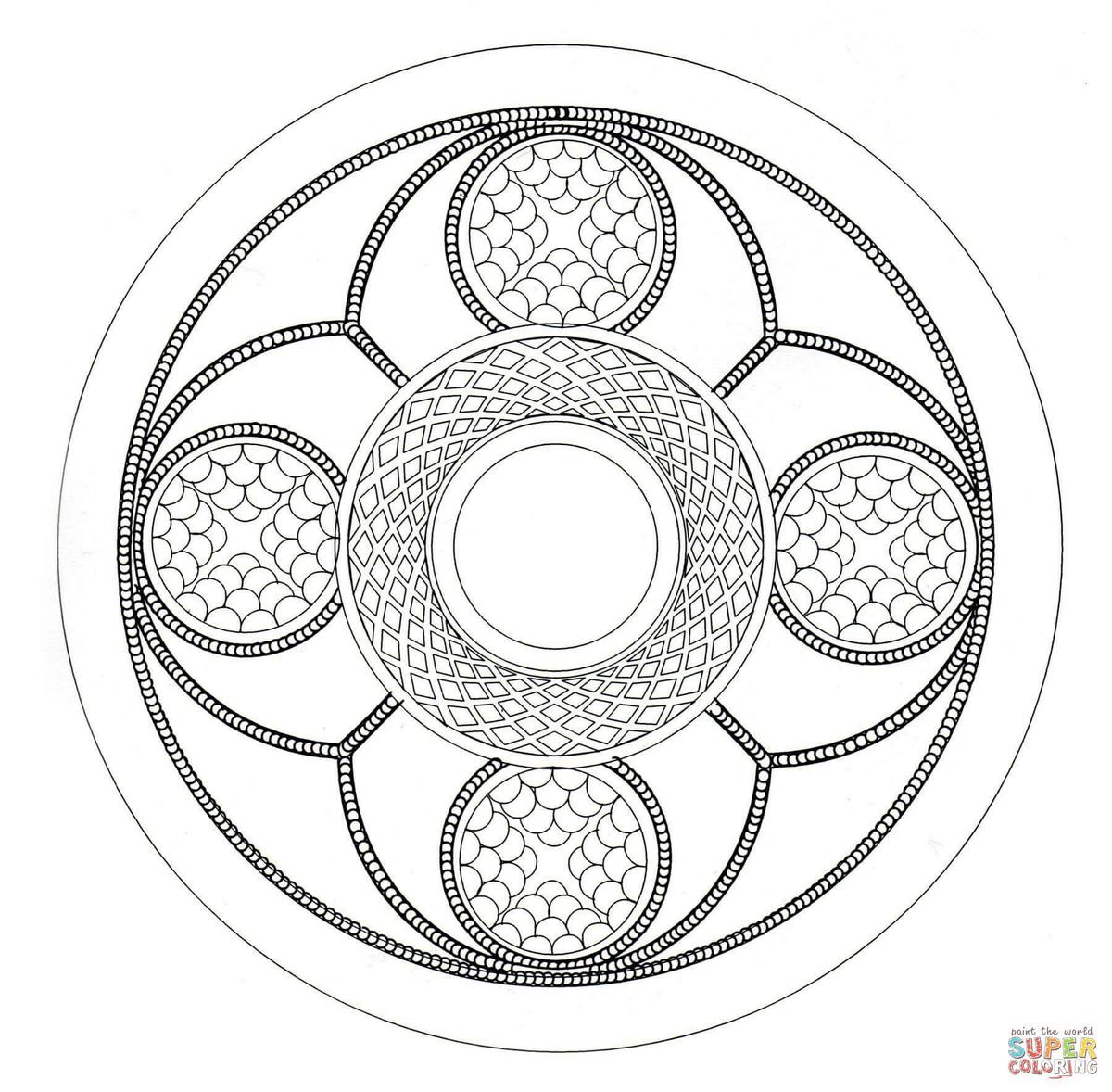 53 Imagen Mandalas Colorear