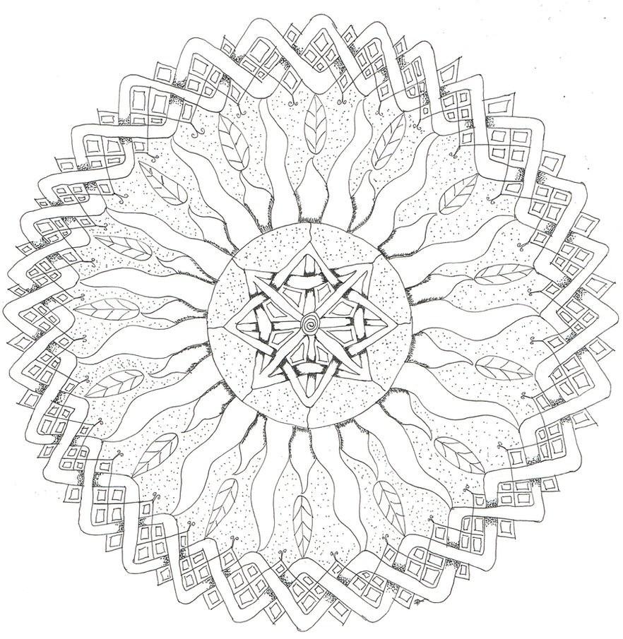 7 Imagen Mandalas Colorear