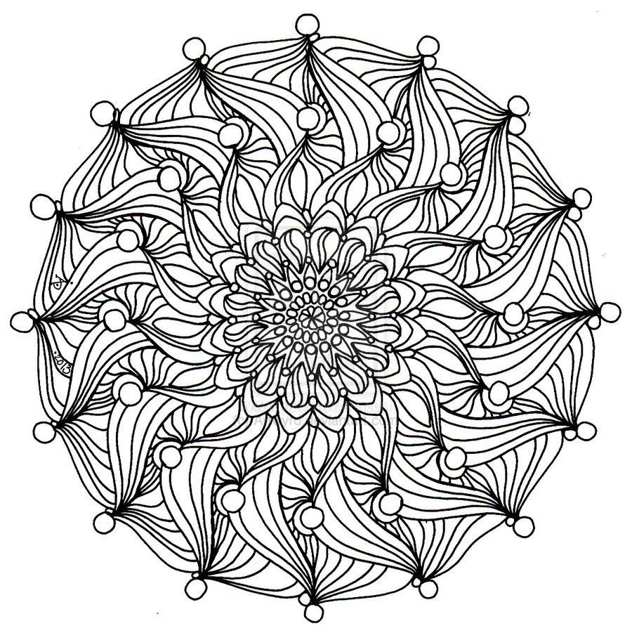 73 Imagen Mandalas Colorear