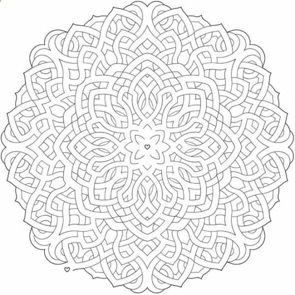 76 Imagen Mandalas Colorear