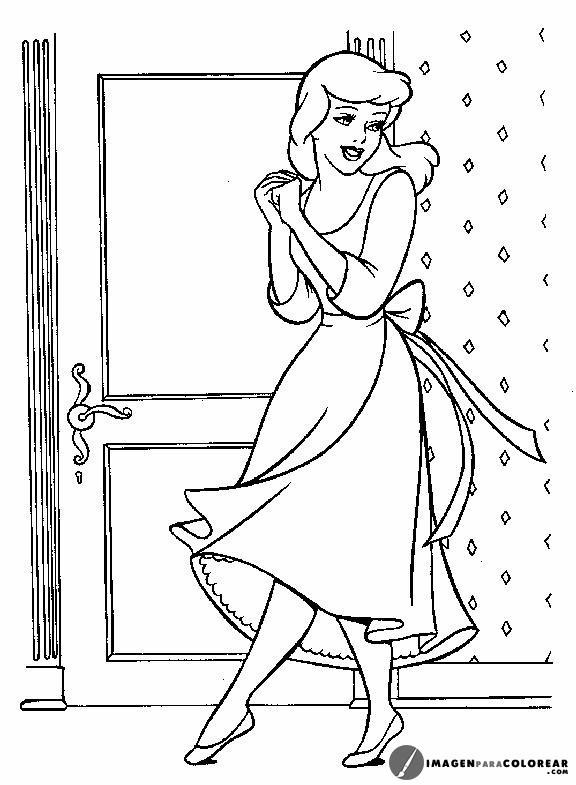 Princesa Para Pintar