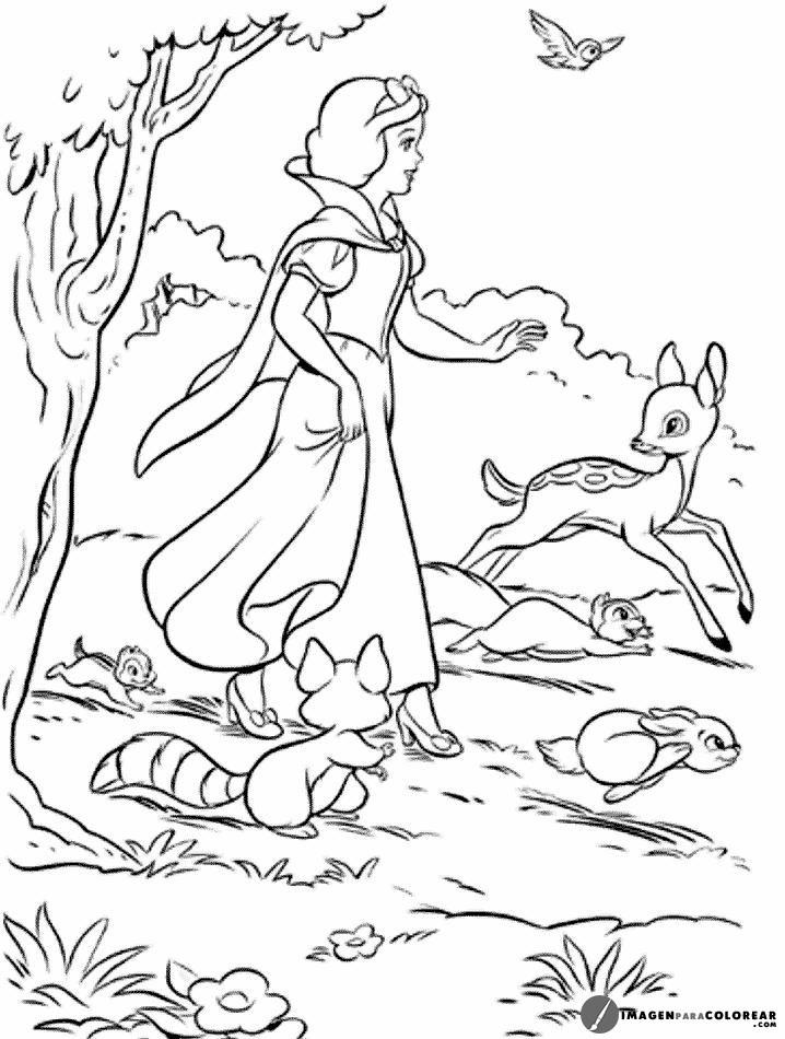 20 Imagen Princesas Para Colorear