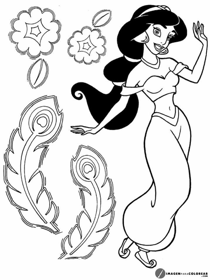 22 Imagen Princesas Para Colorear