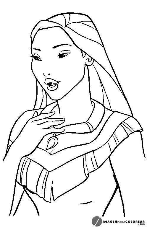 29 Imagen Princesas Para Colorear