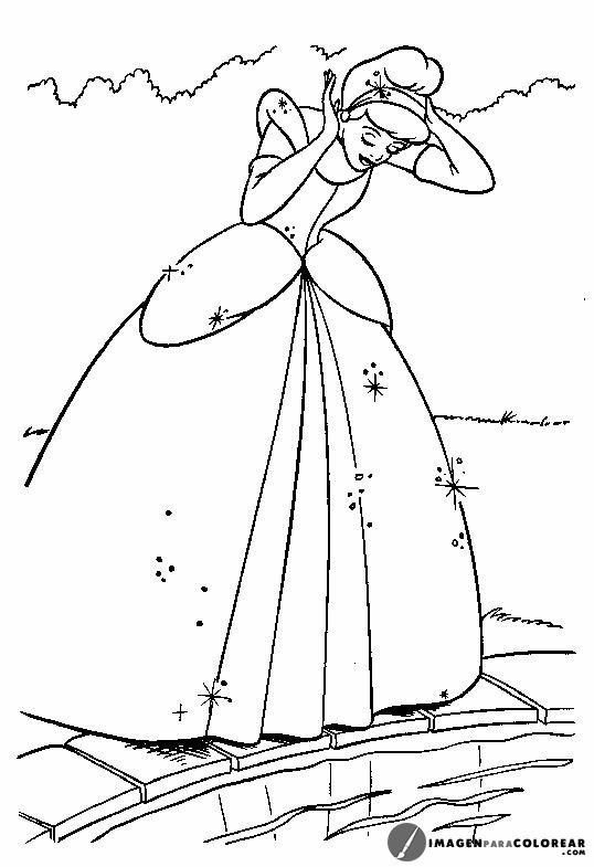 37 Imagen Princesas Para Colorear