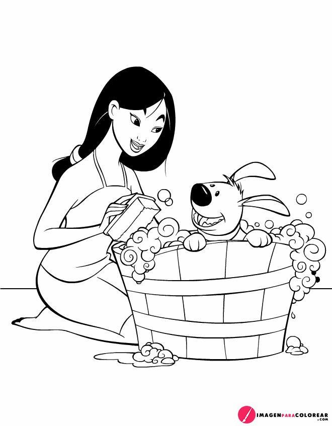 6 Imagen Princesas Para Colorear