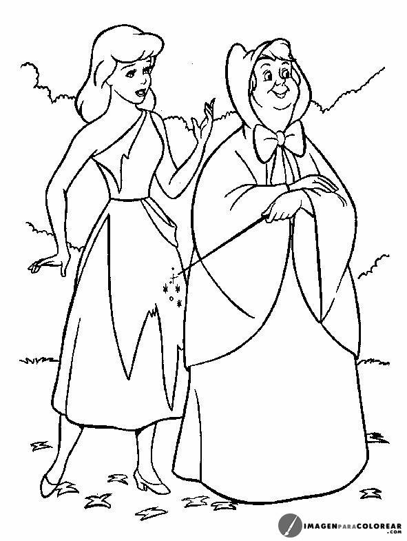 57 Imagen Princesas Para Colorear