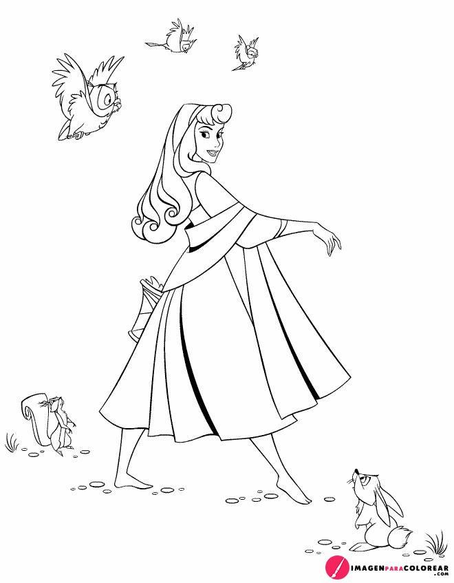 7 Imagen Princesas Para Colorear
