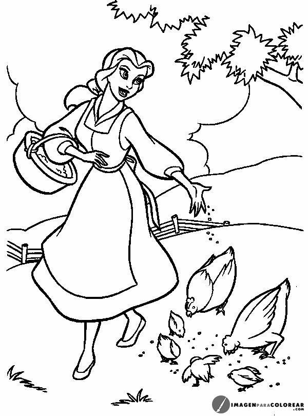 66 Imagen Princesas Para Colorear