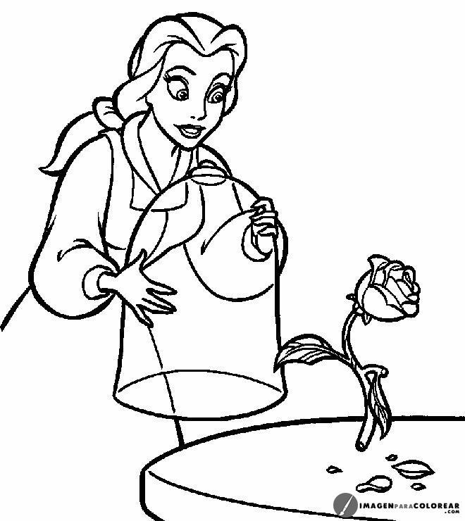 67 Imagen Princesas Para Colorear