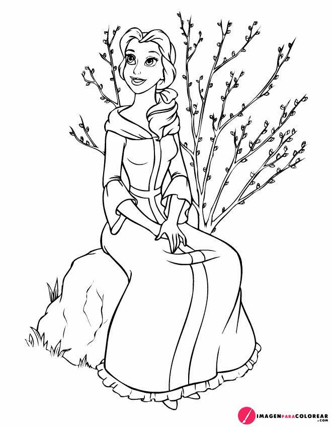 78 Imagen Princesas Para Colorear