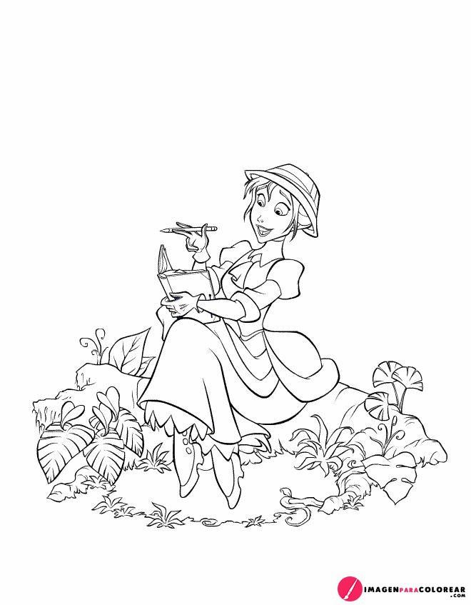 10 Imagen Princesas Para Colorear