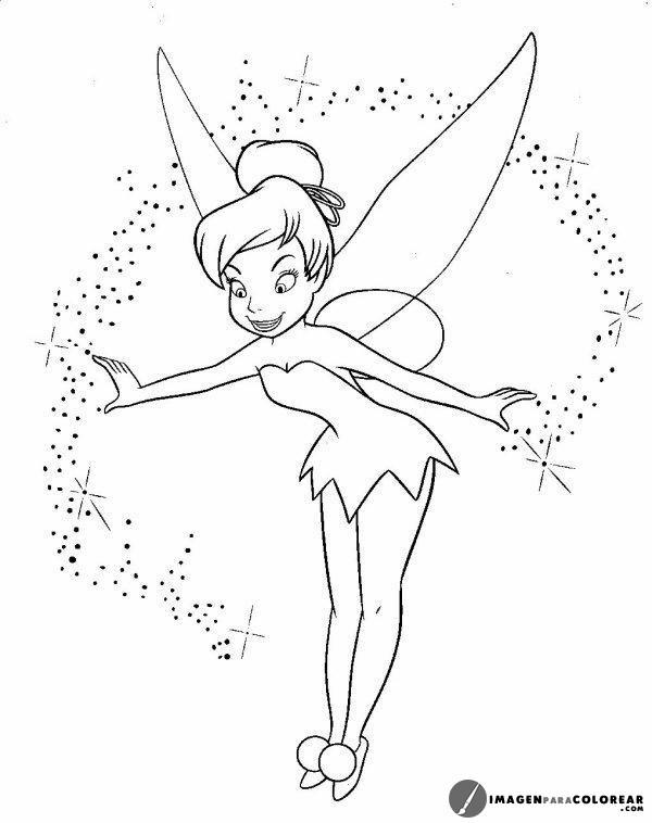 Campanilla Para Colorear