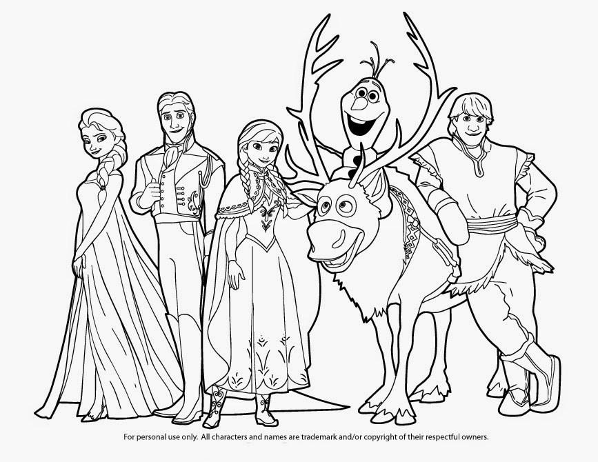 Dibujos De Frozen