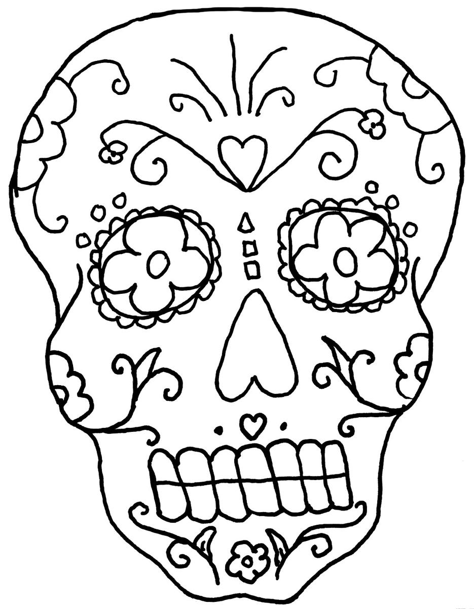 Dibujos Para Colorear Calaveras