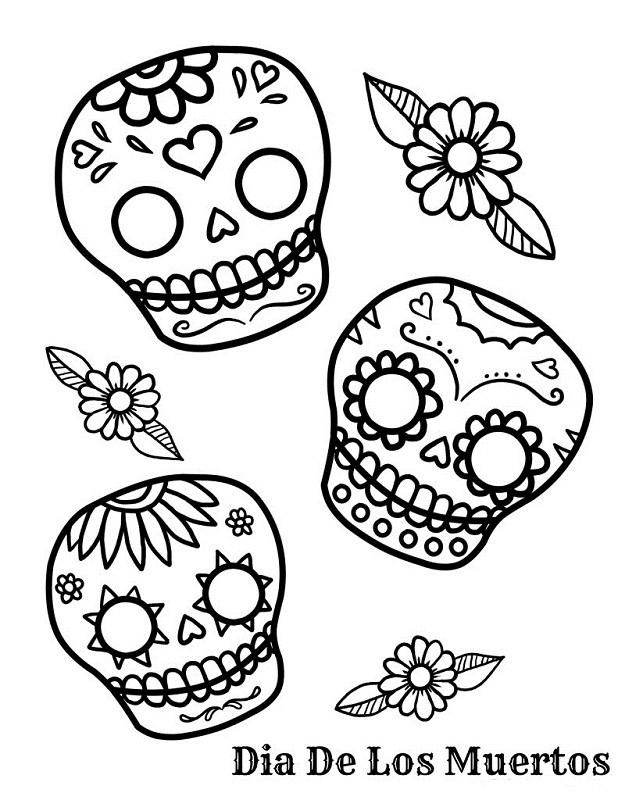Calaveras Del Dia De Los Muertos