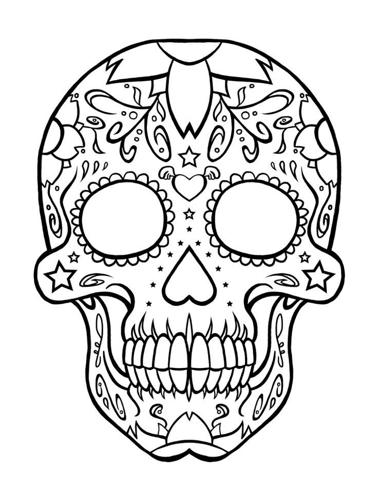 Pintar Calavera Facil