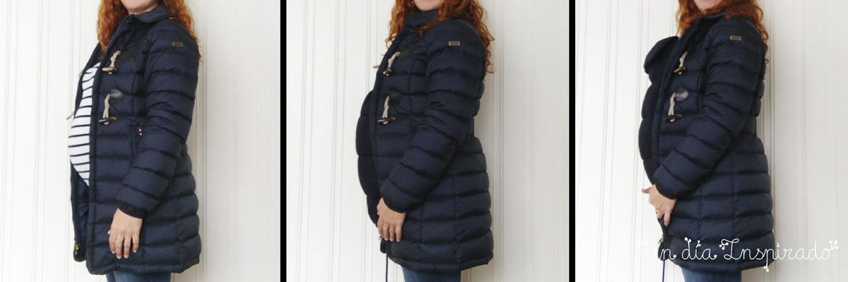 Abrigo de embarazo y porteo