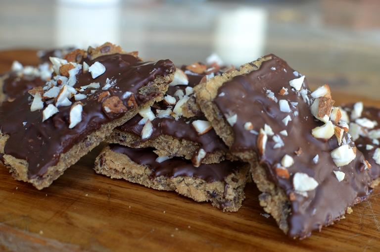 Barras de Quinoa y Chocolate