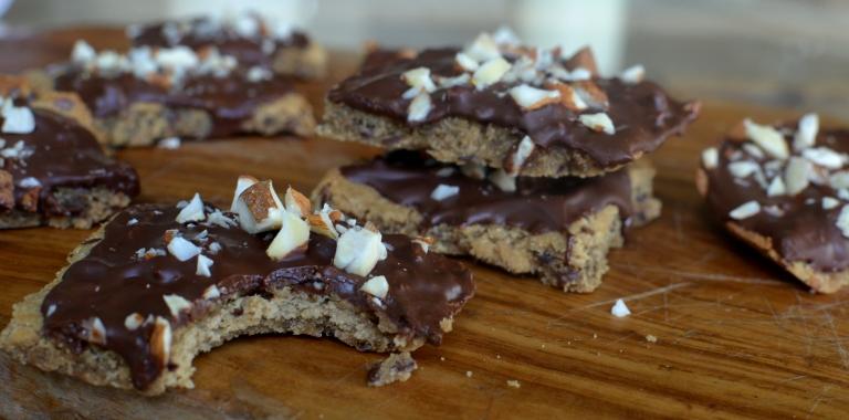 Barras de Quinoa y Chocolate