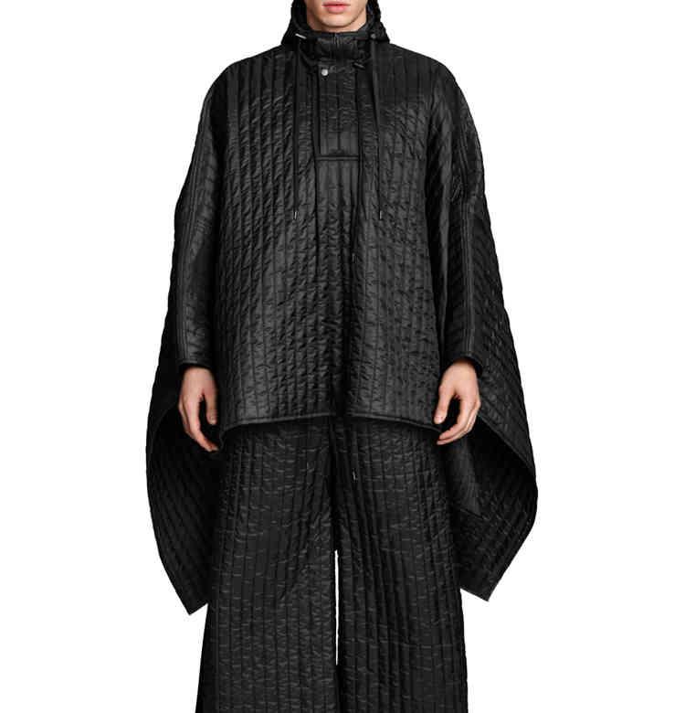Craig Green x Björn Borg poncho negro