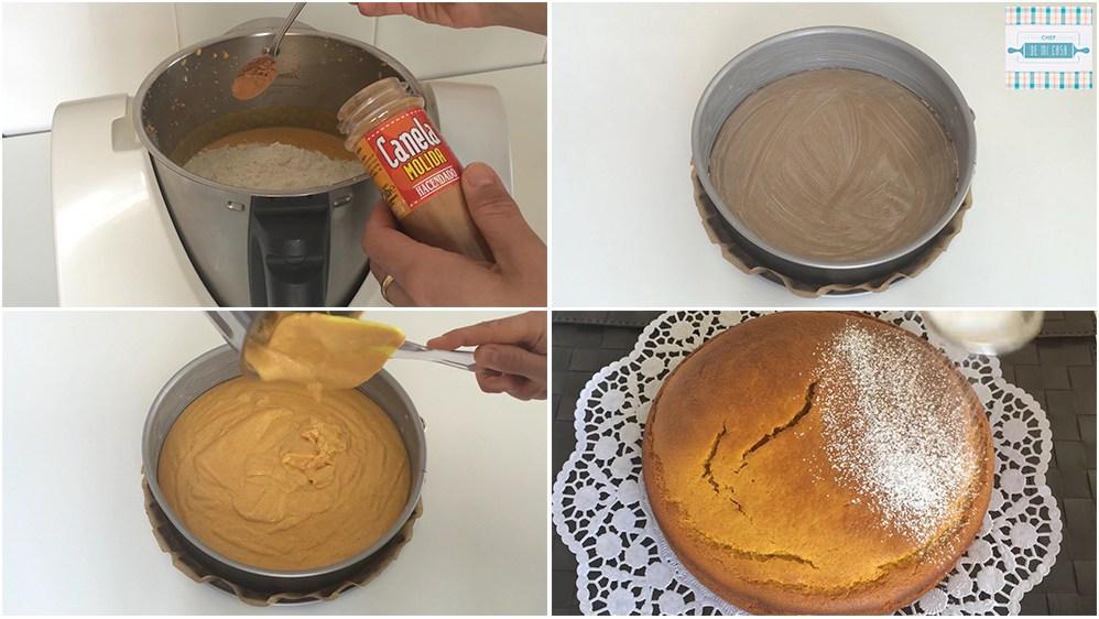 Receta de Bizcocho de Zanahoria esponjoso paso a paso