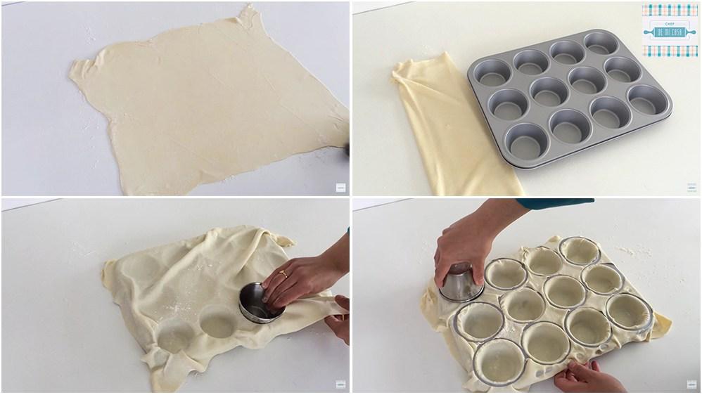 Receta de Pasteles de Belem