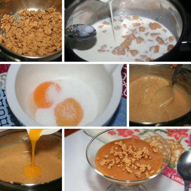 receta cremoso de turrón