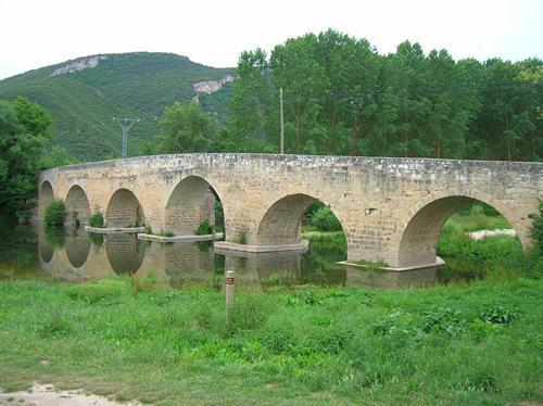 Resultado de imagen de puente romano trespaderne
