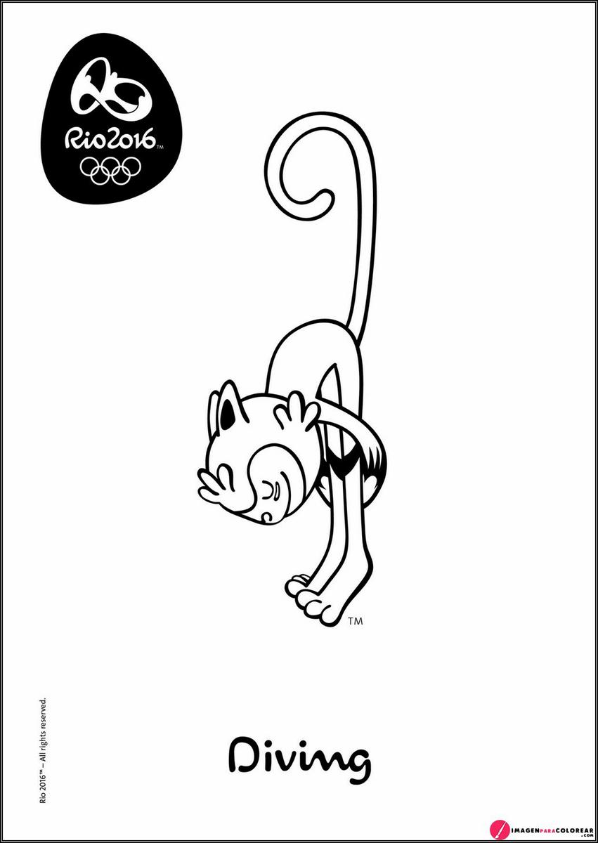 11 Dibujos Olimpiadas Para Pintar