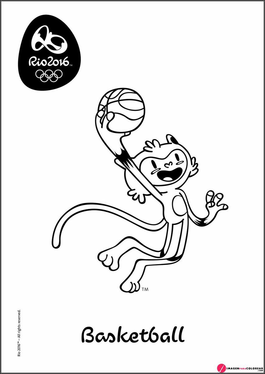 12 Dibujos Olimpiadas Para Pintar