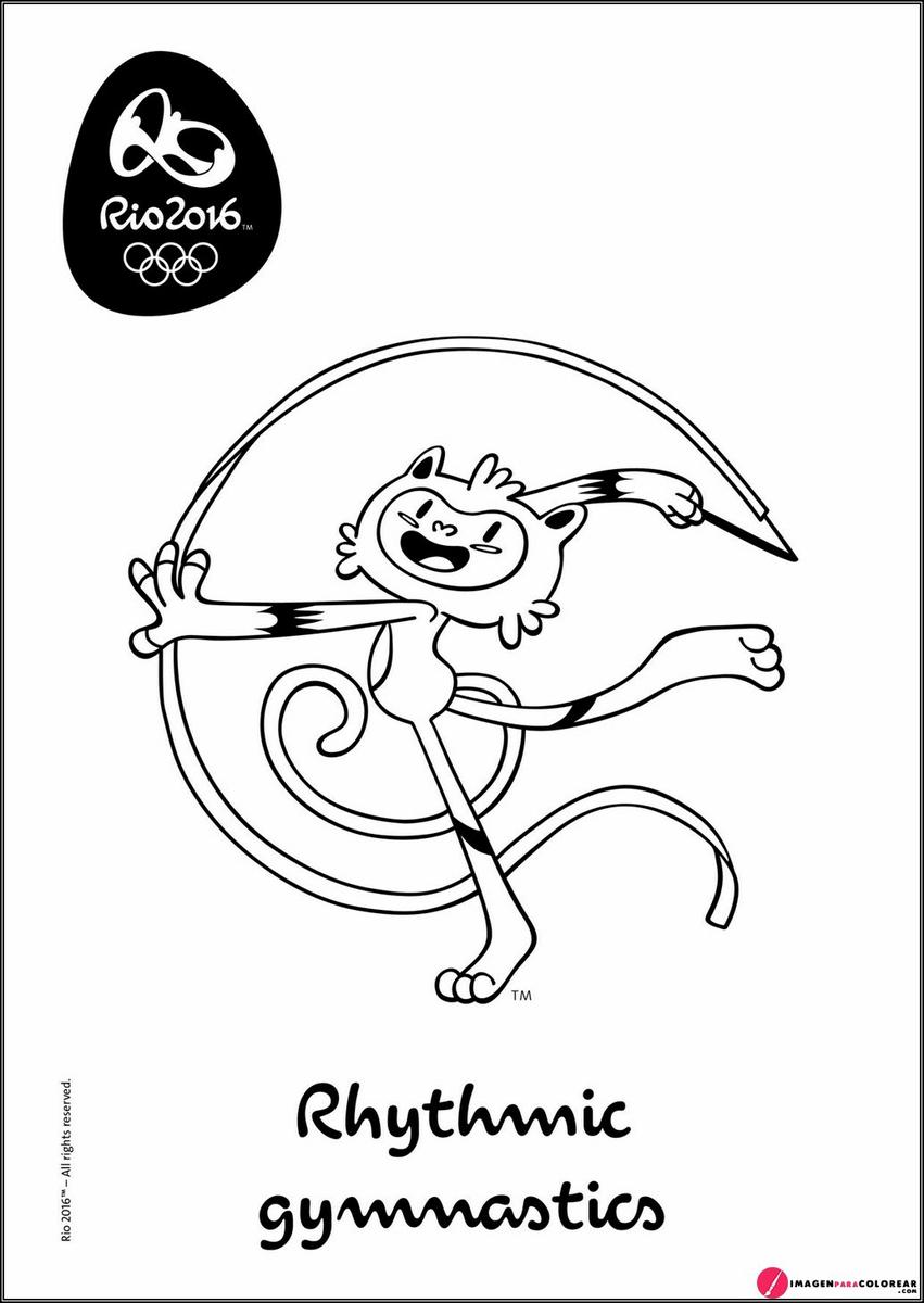 20 Dibujos Olimpiadas Para Pintar