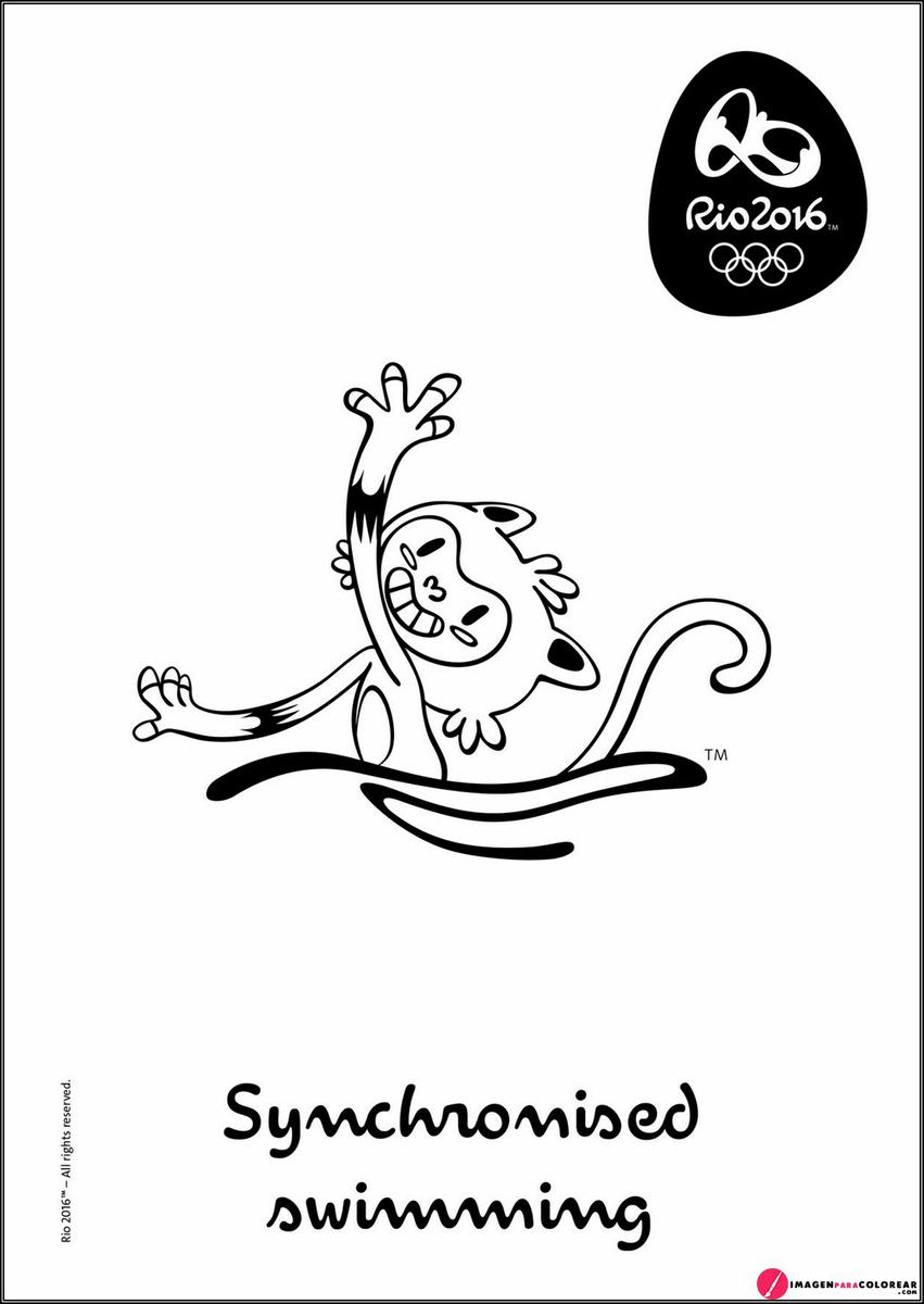 27 Dibujos Olimpiadas Para Pintar