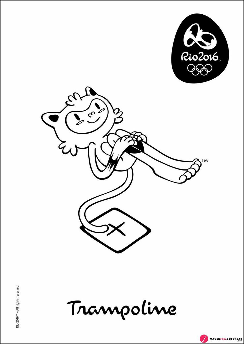 29 Dibujos Olimpiadas Para Pintar