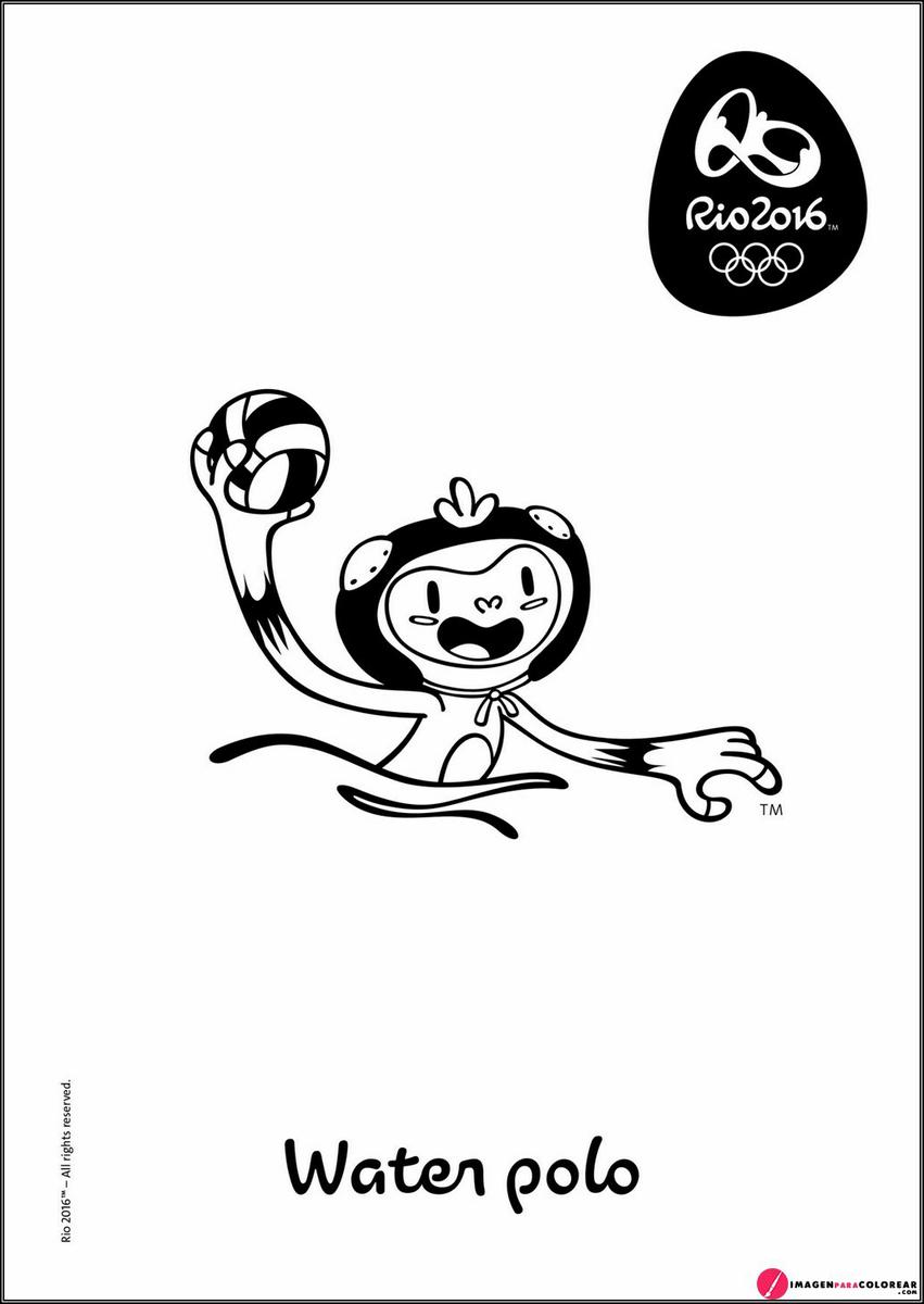 10 Dibujos Olimpiadas Para Pintar