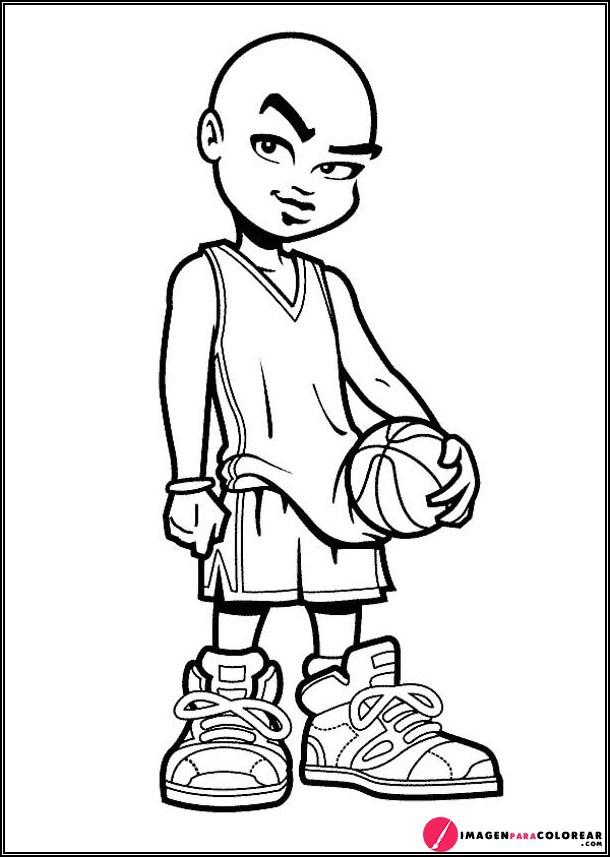 12 Imagen Baloncesto Para Pintar